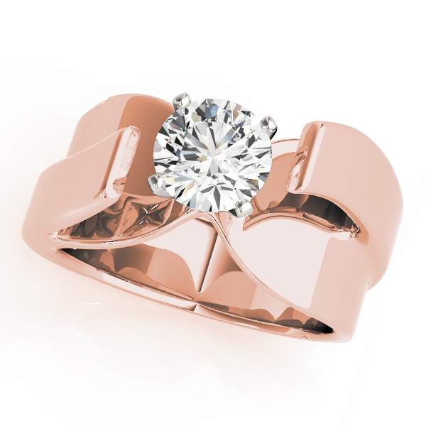 Ossenna Natural 4 Prong  Diamond Ring